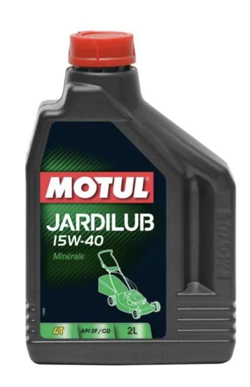 Sélection d'Huile moteur Motul Jardilub en promotion - Ex: Huile Moteur Motul 4T 15w40 - 2L (Via 1,52€ sur la carte de fidélité)