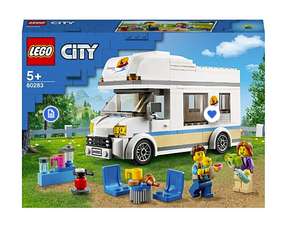 Jeu de construction Lego City (60283) - Le camping-car de vacances (via 3,87€ sur Carte Fidélité)