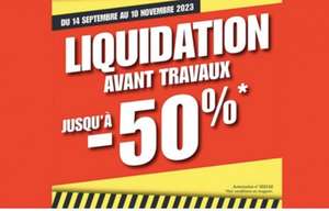 Liquidation totale (Jusqu'à -50%) sur le site & en magasin - Gérardmer (88)