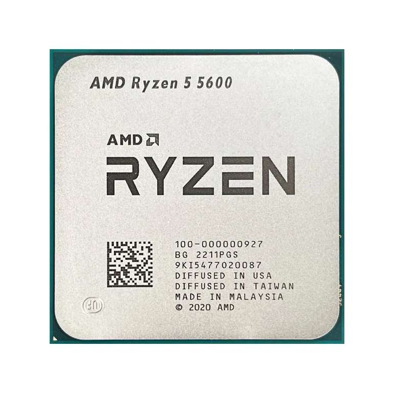 Processeur Amd Processeur Ryzen 5 5600 100-000000927 3.5GHz 6 Coeurs AM4  65W 32Mo Cache L3