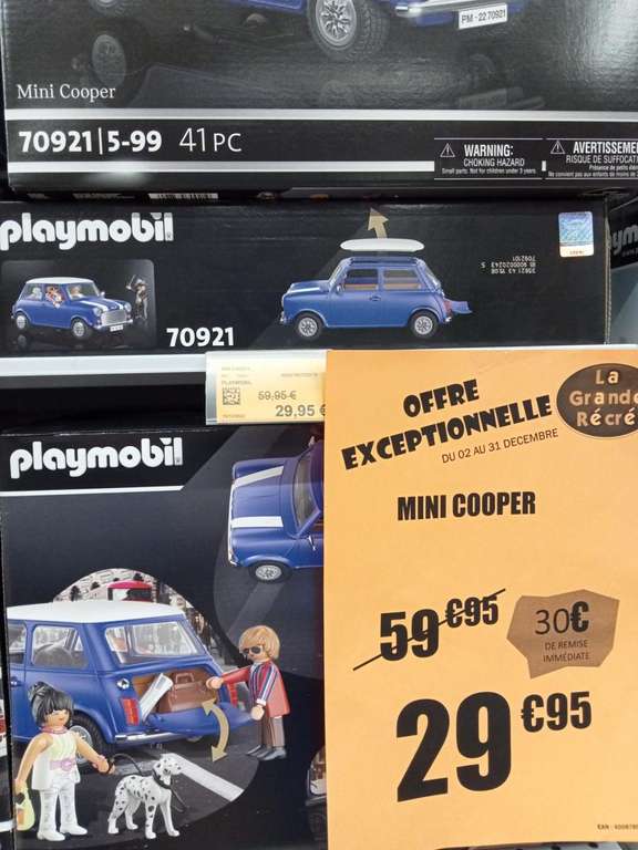 Sélection de jouets Playmobil en promotion (Ex: Le fourgon de l'agence tous risques) - Nîmes (30)