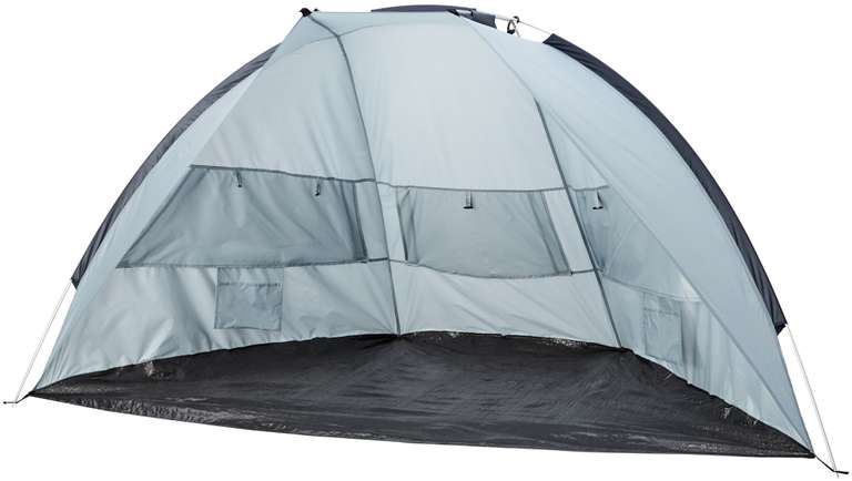 Tente de plage Campz AL UV 50+ Sun Shelter Trapezium - gris/bleu
