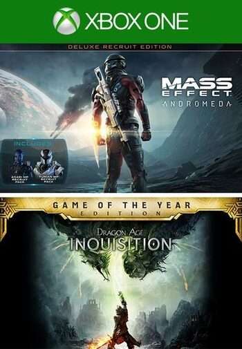 The BioWare Bundle: Mass Effect: Andromeda Deluxe + Dragon Age: Inquisition GOTY sur Xbox One & Series (Dématérialisé - Store Argentine)