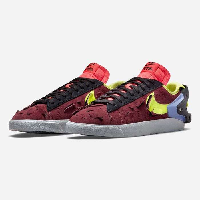 Baskets Nike x ACRONYM Blazer Low - Taille 36, 36.5 et 37.5 - Rouge