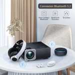 Vidéoprojecteur Toptro - 18000 Lumens 5G WiFi Bluetooth (Via Coupon - Vendeur Tiers)
