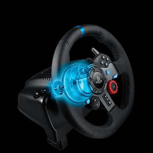 Volant de course avec pédales Logitech G29 Driving Force pour PS5, PS4 & PC