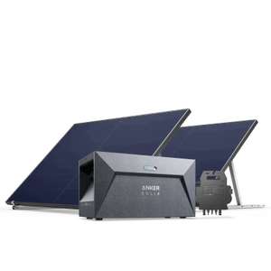 Kit Solaire Anker SOLIX Solarbank - Avec batterie et supports pour balcon, 820W/1600Wh