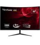 [CDAV] Écran PC incurvé 32" Viewsonic VX3218 - full HD, LED VA, 165 Hz, 1 ms, FreeSync