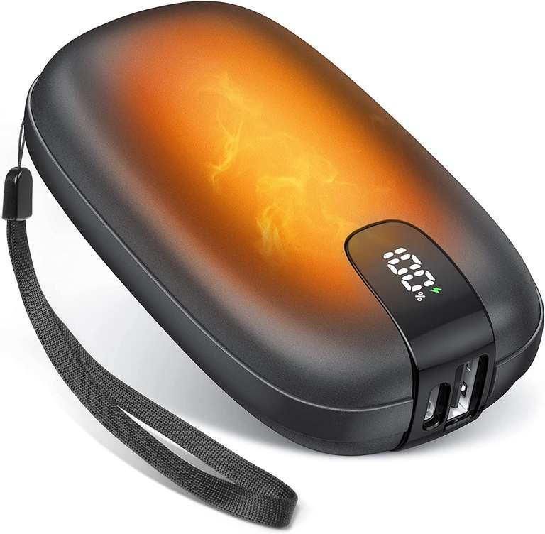 Chauffe-mains électrique,alimentation Mobile,USB Rechargeable,chauffage de  poche - Chaufferette - Achat & prix