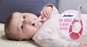 1 Brosse à dents Jordan pour bébé de 0-2 ans offerte (hipp.fr)
