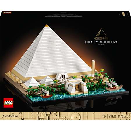 Jeu de construction Lego Architecture 21058 - La Grande Pyramide de Gizeh (via 28.40€ sur carte fidélité)