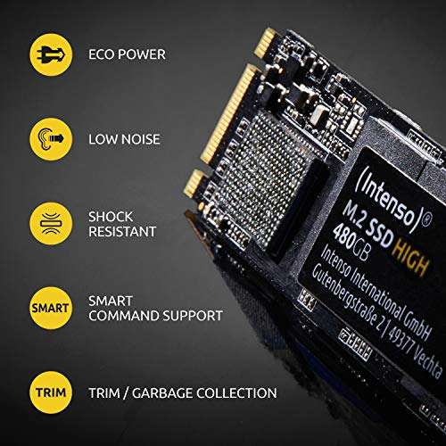 SSD interne M.2 SATA Intenso Performance - 240 Go
