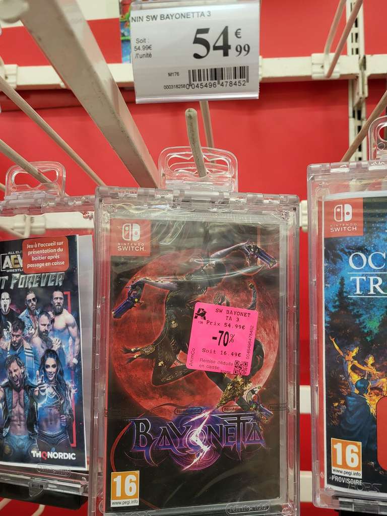 Bayonetta 3 sur Nintendo Switch - Auchan, Méru (60)