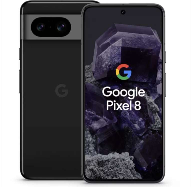 Smartphone Google Pixel 8 - 128Go, Obsidienne (vendeur tiers)