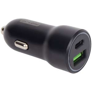 Chargeur de voiture USB dual Re-load Fast charge 20W