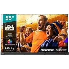 TV 55" Hisense 55A9GQ - OLED, 4K, 100 Hz, HDMI 2.1, HDR 10+, Barre de son 120W intégrée, Dolby Atmos, DTS, ALLM/VRR