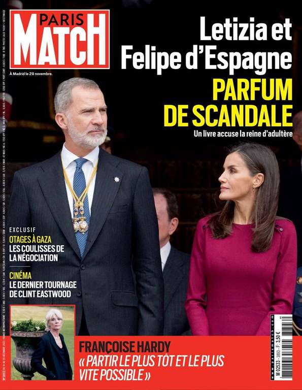Abonnement Paris Match 1 an 52 numéros (papier +version digitale du magazine)