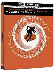 Blu-ray 4K Sueurs Froides - Steelbook