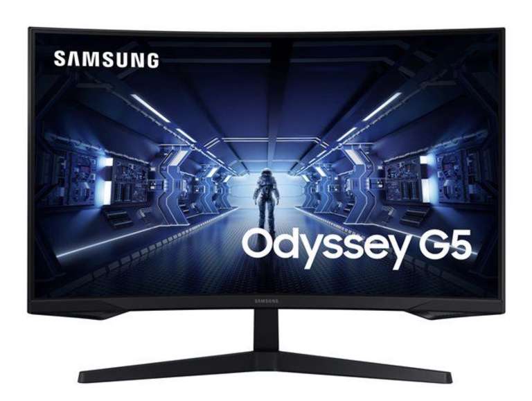 Écran PC 27" Samsung Odyssey G5 (C27G55TQWR) - QHD, Incurvé, 144Hz, 1ms, FreeSync Premium