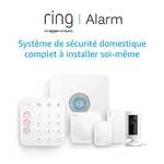 [Prime] Système de sécurité Amazon Ring Alarm Kit 2ème génération (5 pièces, compatible Alexa) + Caméra Ring Indoor