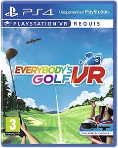 Everybody's Golf VR sur PS4 (retrait magasin uniquement)