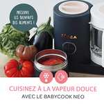 Mixeur-Cuiseur Babycook Néo Béaba Robot Bébé - Bol en Verre et Cuve Inox - Cuisson Vapeur