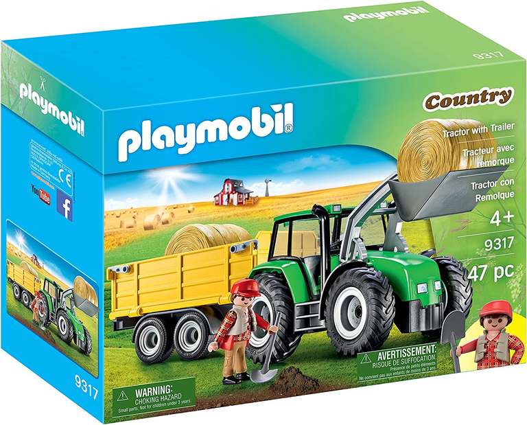 Playmobil 9317 - Tracteur de la Ferme - Intermarché Mellac (29)