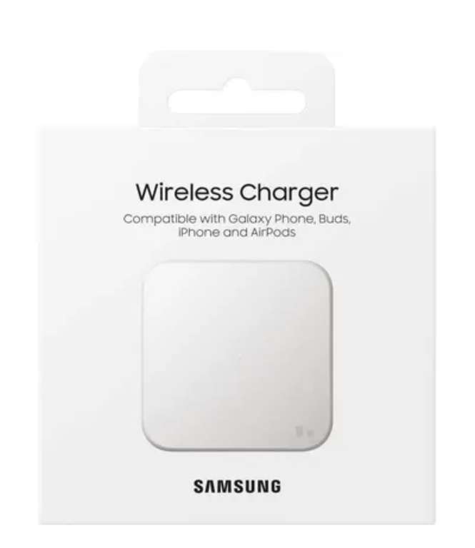 Chargeur à induction Samsung EP-P1300BWEGEU - 15W, blanc (Via ODR 20€)