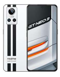 Smartphone ‎6.7" Realme GT Neo 3 5G - FHD+ SuperOLED 120Hz, Dimensity 8100, 12 Go RAM, 256 Go, 80 W version CN (via coupon vendeur)