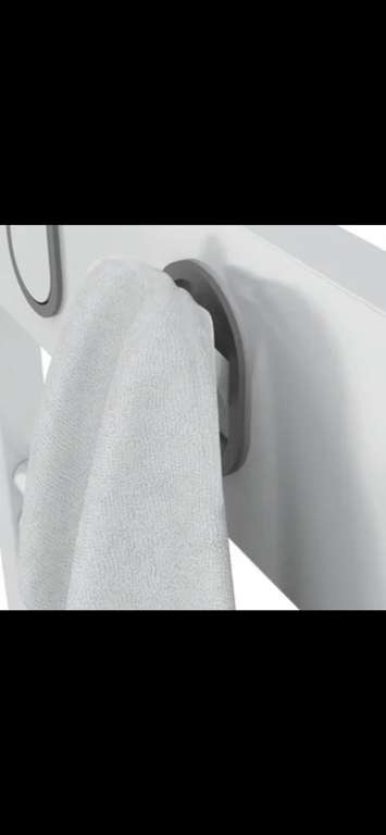 Sèche-serviettes électrique soufflant MARAPI TACTILE SAUTER 1750W blanc