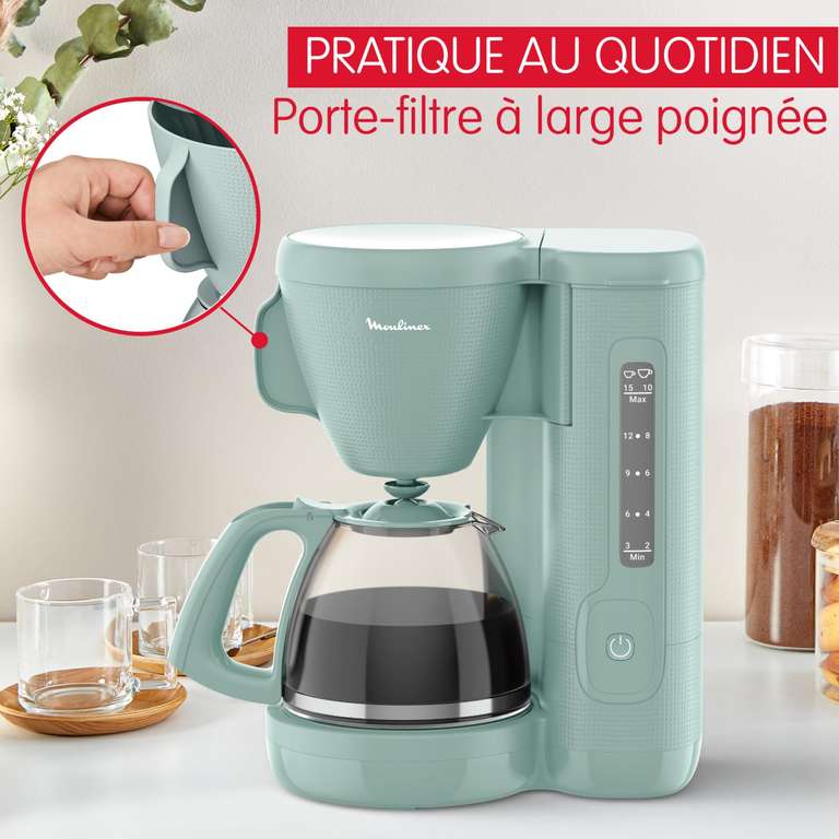 Cafetière filtre Moulinex FG2M1310 - 1.25 L