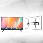 TV 55" Samsung 55AU7022 (2023) - 4K, LED, HDR10+, Micro Dimming UHD, Smart TV + Support TV mural 37-70"