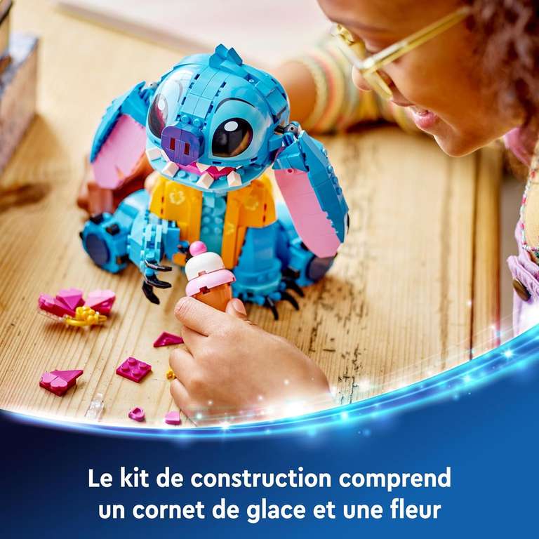 Jeu de construction Lego Disney (43249) - Stitch (via coupon) (Frontaliers Belgique)