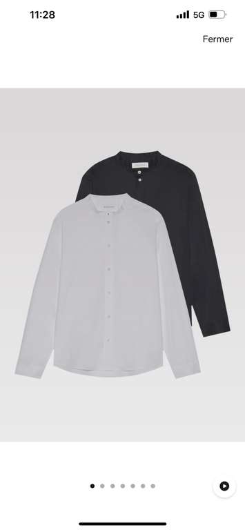 Lot De 2 Chemisiers Blancs à Pois - Col Pèlerin, Manches 3/4 - Taille S - Occasion TB état