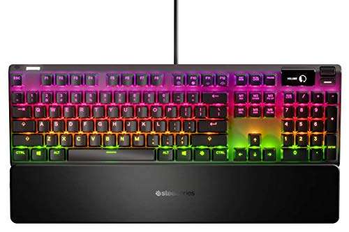 Clavier gamer filaire mécanique SteelSeries Apex 7 - Switchs rouges - AZERTY