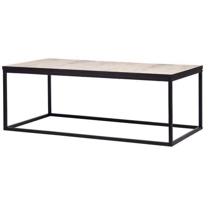 [CDAV] Table basse rectangulaire Ralf - 120x60x43 cm