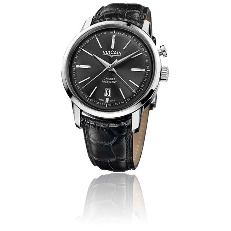 Sélection de montres Vulcain en promotion - Ex: Montre Vulcain 50's Presidents Classic Chronograph 570157A35.BAL101