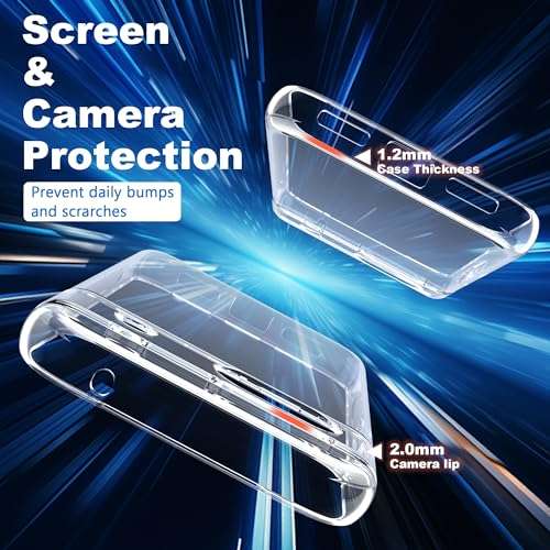 [Prime] Coque de protection transparente & verre trempé pour smartphone Google Pixel 8A (Vendeur Tiers)