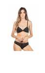 Sélection de lingeries Just for Victoria - Ex: ensemble soutien-gorge + slip Maomy (noir)