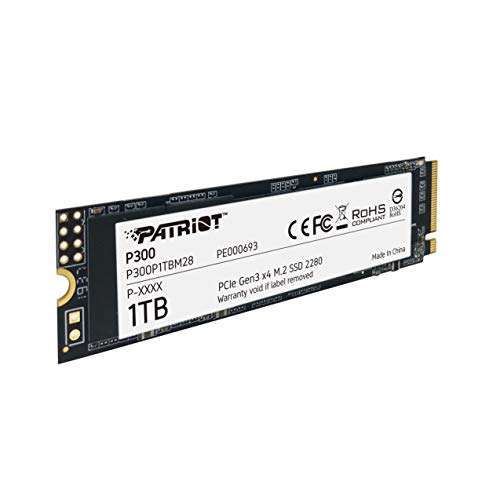 SSD interne M.2 NVMe Patriot P300 (P300P1TBM28) - 1 To (Vendeur tiers)