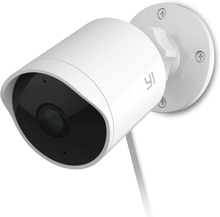 Caméra de surveillance extérieure WiFi YI AI+ 1080p - IP65, Détection de mouvements, Vision nocturne, Audio bidirectionnel (Vendeur tiers)