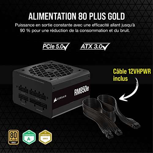 Seasonic - Alimentation modulaire PRIME 1000 W - 80+ Gold - Alimentation  modulaire - Rue du Commerce