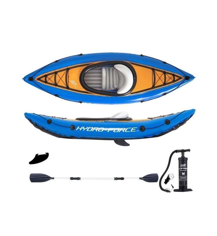 Kayak gonflable Hydro Force Cove Champion + accessoires