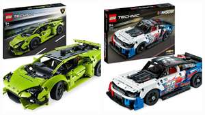 50% sur le 2ème article sur une sélection de jouets (Ex: Lot de 2 sets Lego Technic Chevrolet Camaro ZL1 42153 + Lamborghini Hurracán 42161)