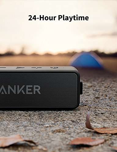 Enceinte portable Anker SoundCore 2 - Bluetooth 5.0, IPX7, Jusqu'à 24h d'autonomie (Vendeur tiers)
