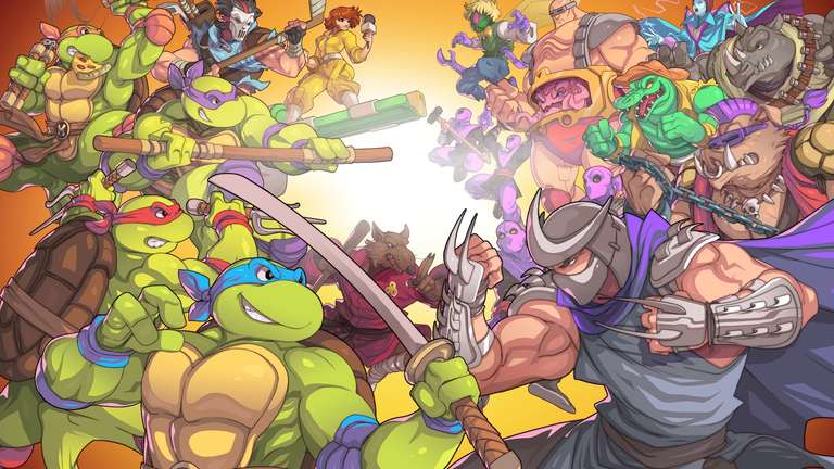 Teenage Mutant Ninja Turtles: Shredder's Revenge sur PS4 (Dématérialisé)