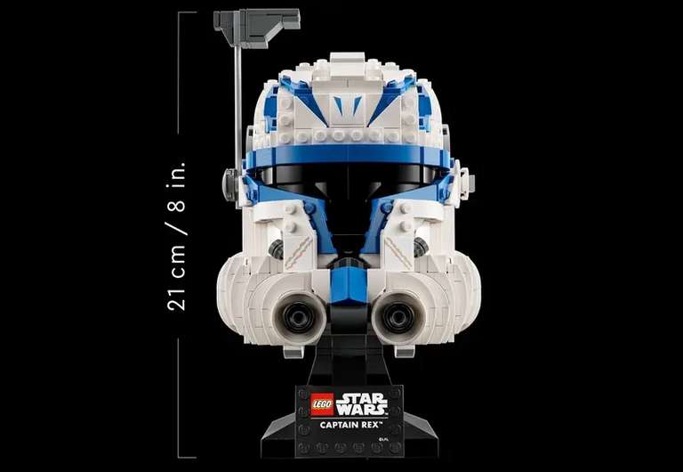 Jeu de construction Lego Star Wars (75349) - Le Casque du Capitaine Rex