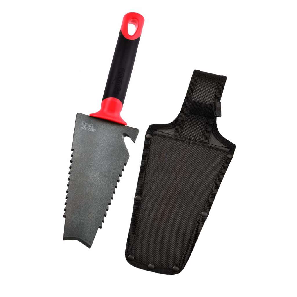 Pelle RootSlayer Professionnelle - Lame Acier Carbone Ultra-tranchante - Pour Sols Durs Et Racines - Manche Ergonomique