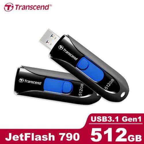 Clé USB 3.1 Transcend JetFlash - 512Go (TS512GJF790K)