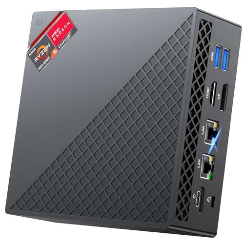 Prime] Mini PC NiPoGi AM06 PRO - AMD Ryzen 5 5500U, RAM 16 Go, SSD